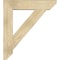 Ekena Millwork Traditional Slat Rough Sawn Bracket, Douglas Fir, 6"W x 34"D x 38"H BKT06X34X38TRA06RDF - alternate 2